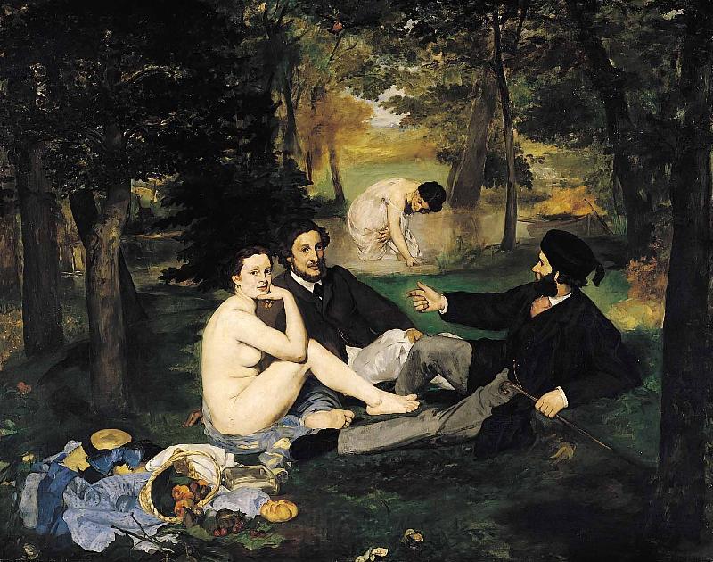 Edouard Manet Le dejeuner sur lherbe Spain oil painting art